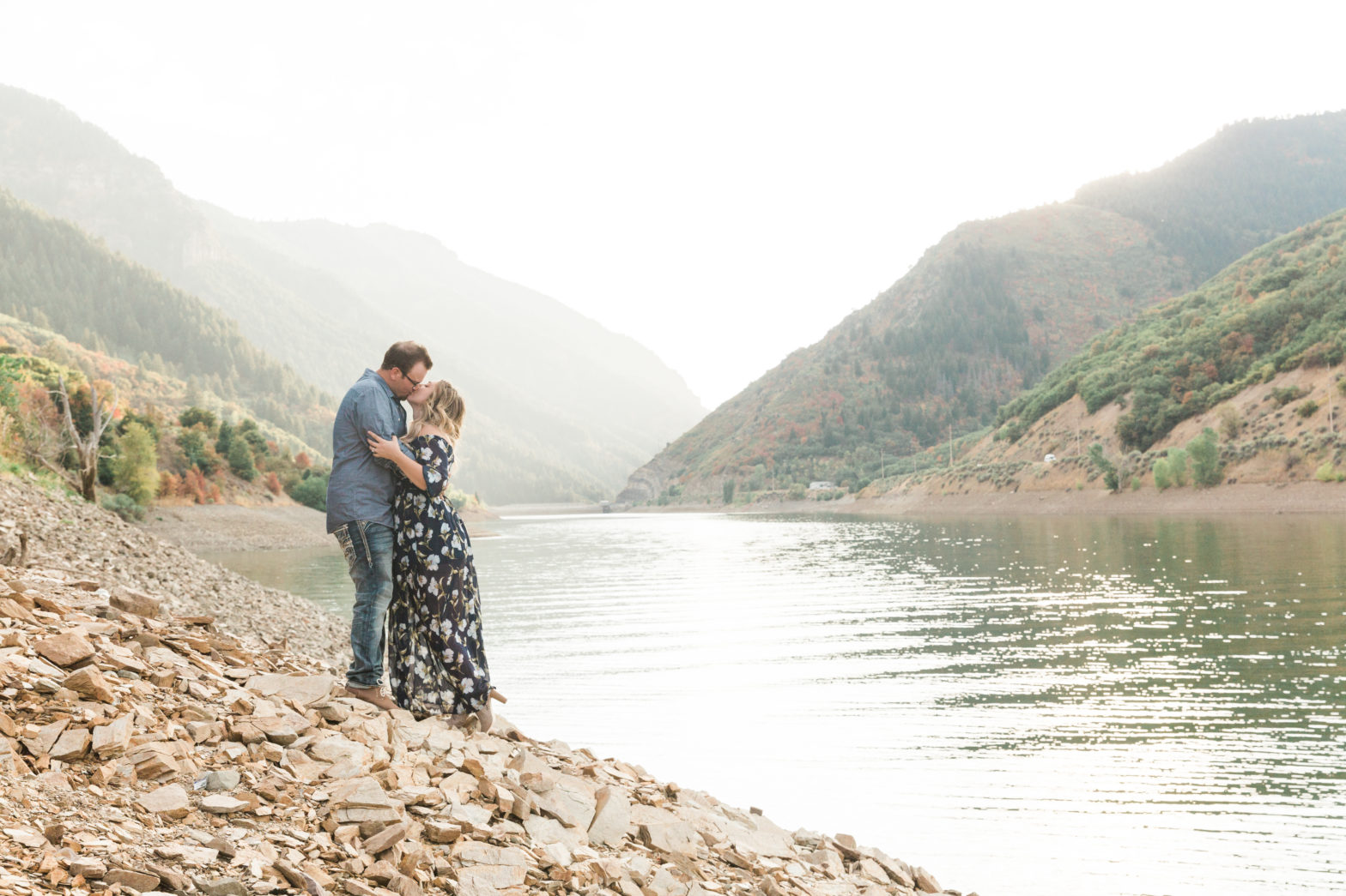 Ogden Canyon Engagement Photos - Kimberly and Kaleb - Kaci Lou Photograph