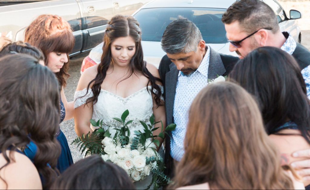 Bride's Father diagnosed with cancer photos by Kaci Lou Photography