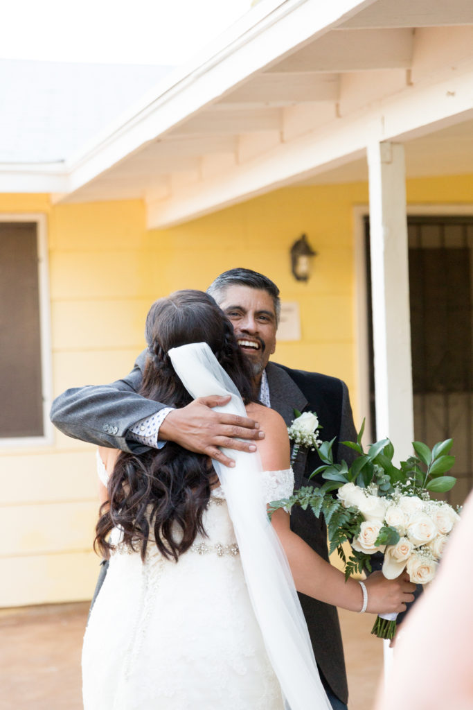 Bride's Father diagnosed with cancer photos by Kaci Lou Photography