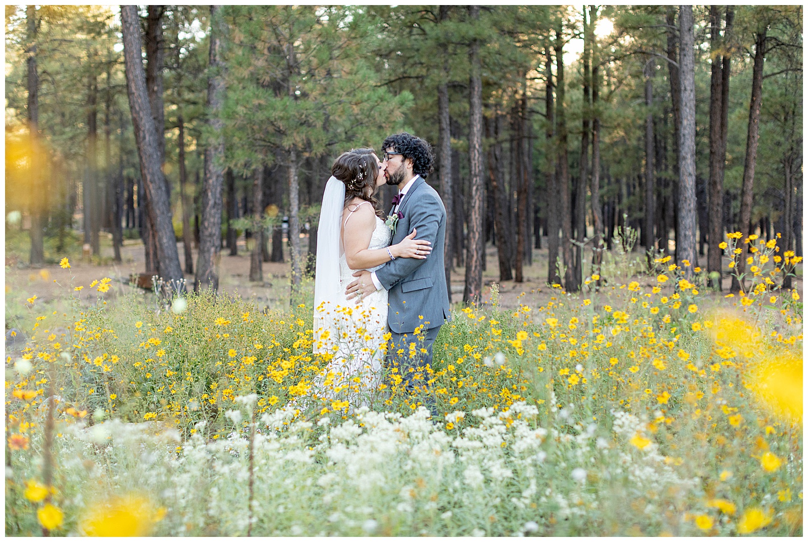 Flagstaff Arboretum Wedding Photos by Kaci Lou Photography