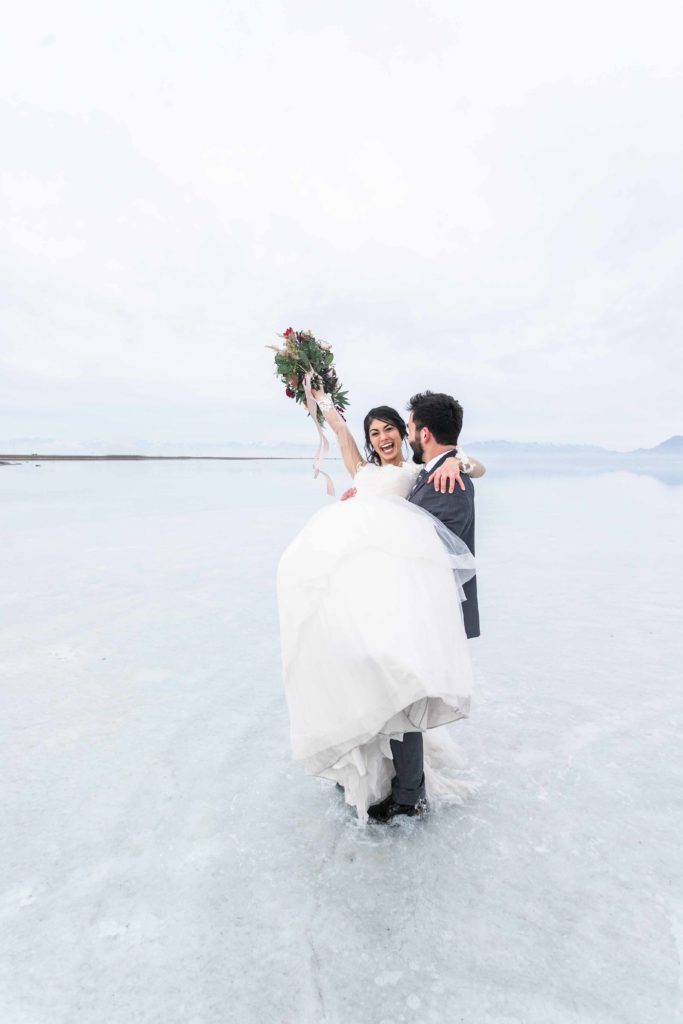 How to Get Married at the Utah Salt Flats Kaci Lou Photography